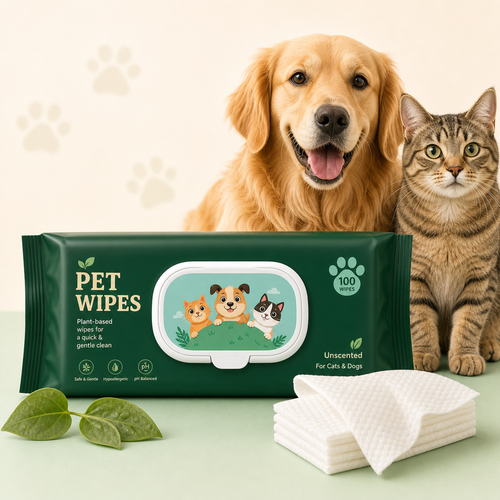 No-Rinse Pet Cleaning Wipes for Dogs and Cats - main product image | Dog Dad