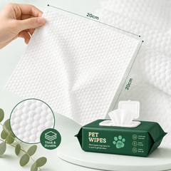 No-Rinse Pet Cleaning Wipes for Dogs and Cats - use scene image | Dog Dad