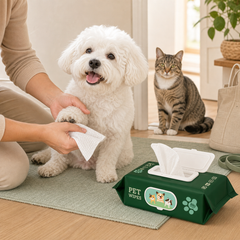 No-Rinse Pet Cleaning Wipes for Dogs and Cats - texture detail image | Dog Dad