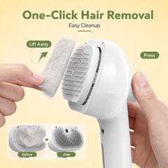 pet shedding spray comb mist grooming brush for cats and dogs - product image 4