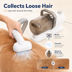 pet grooming vacuum kit for dog and cat shedding hair - product image 6