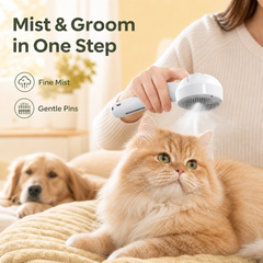 pet shedding spray comb mist grooming brush for cats and dogs - product image 5