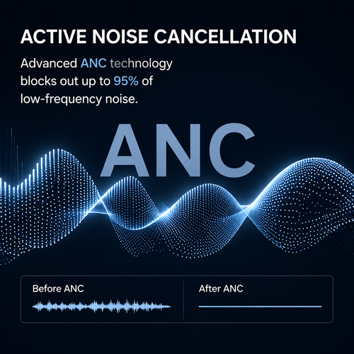 DOGDAD Pro Max active noise cancellation wireless headphones