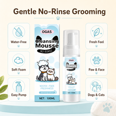 Pet No-Rinse Mousse (For Cats and Dogs)