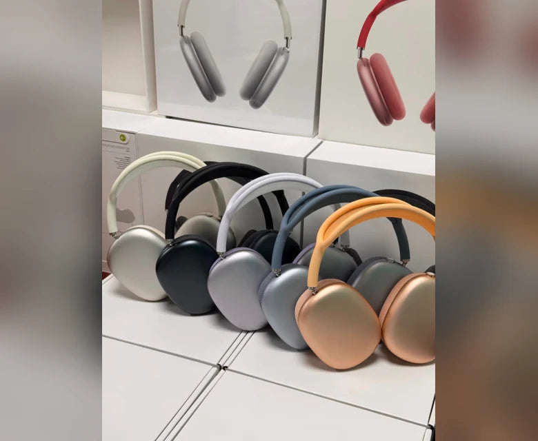 DOGDAD TECH Pro Max headphones color lineup on display